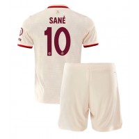 Camisa de time de futebol Bayern Munich Leroy Sane #10 Replicas 3º Equipamento Infantil 2024-25 Manga Curta (+ Calças curtas)